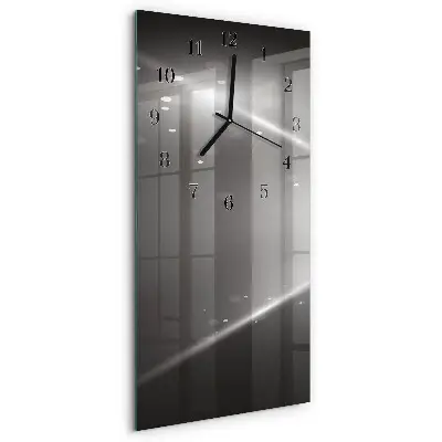 Horloge verticale en verre Modèle