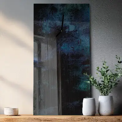 Horloge verticale en verre Modèle