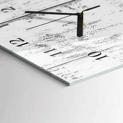 Horloge verticale en verre Modèle