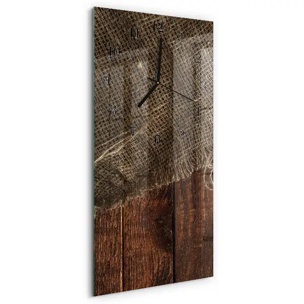 Horloge verticale en verre Modèle