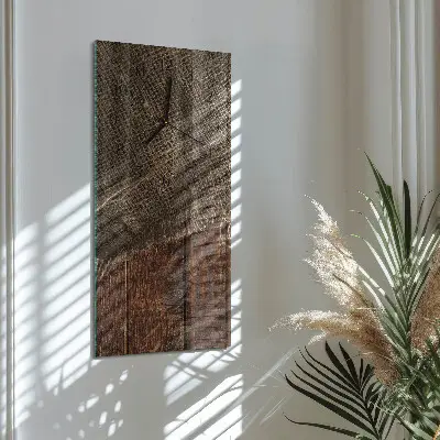 Horloge verticale en verre Modèle