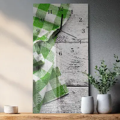 Horloge verticale en verre Modèle