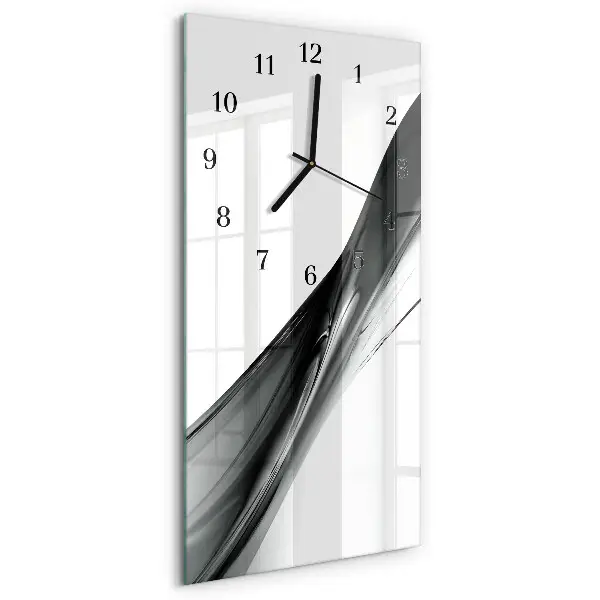 Horloge verticale en verre Modèle
