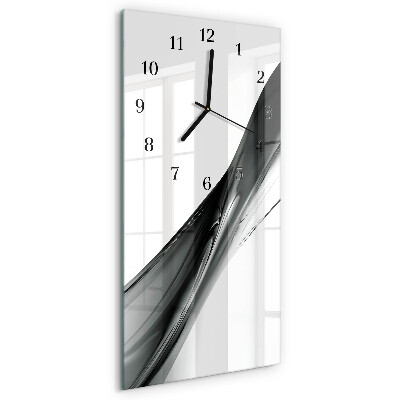 Horloge verticale en verre Modèle