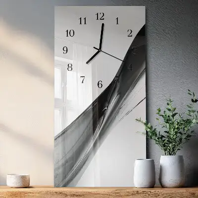 Horloge verticale en verre Modèle