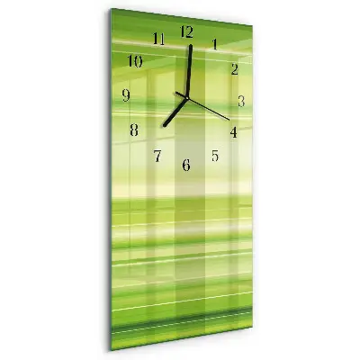 Horloge verticale en verre Modèle