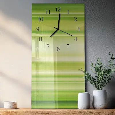 Horloge verticale en verre Modèle