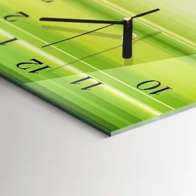 Horloge verticale en verre Modèle