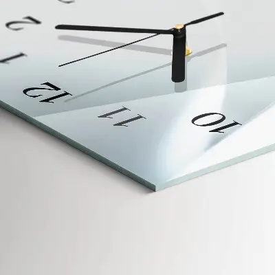 Horloge verticale en verre Modèle