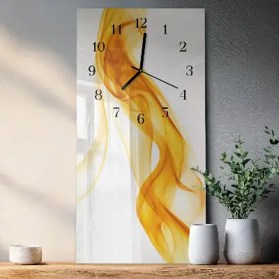 Horloge verticale en verre Modèle