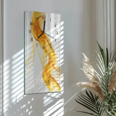 Horloge verticale en verre Modèle