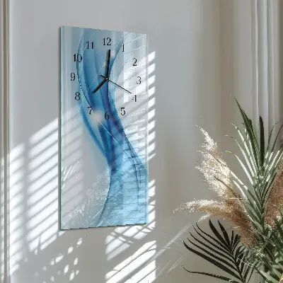 Horloge verticale en verre Modèle