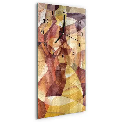Horloge verticale en verre Modèle