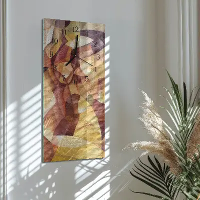 Horloge verticale en verre Modèle