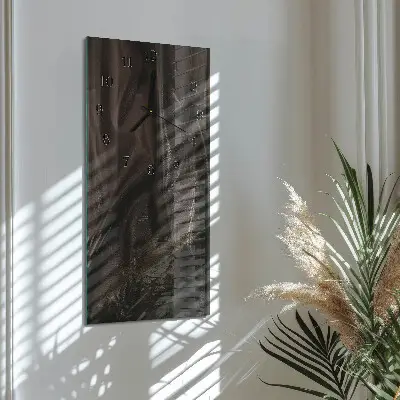 Horloge verticale en verre Velours