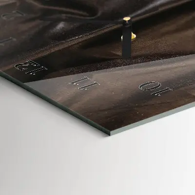 Horloge verticale en verre Velours