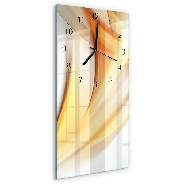 Horloge verticale en verre Modèle