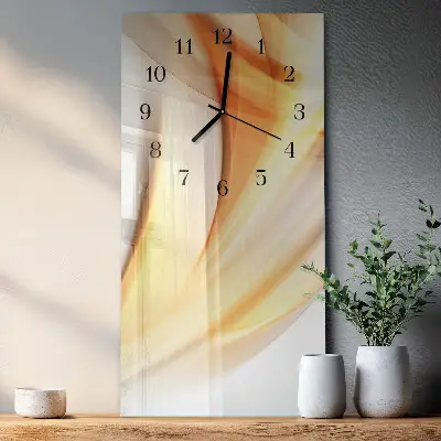 Horloge verticale en verre Modèle