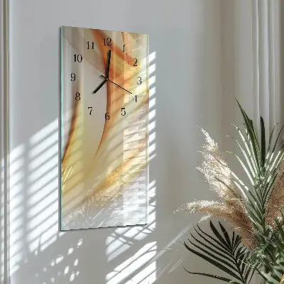 Horloge verticale en verre Modèle