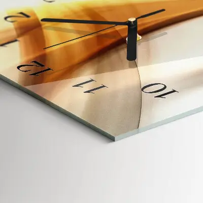 Horloge verticale en verre Modèle