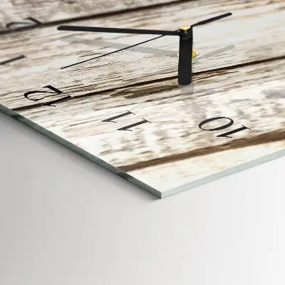 Horloge verticale en verre Tableau