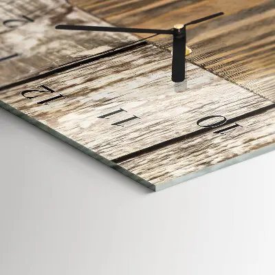 Horloge verticale en verre Planches à découper