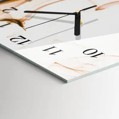 Horloge verticale en verre Modèle