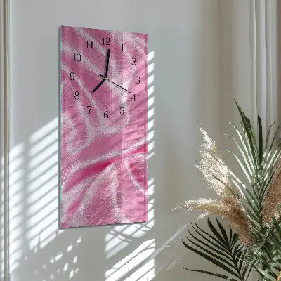 Horloge verticale en verre Velours