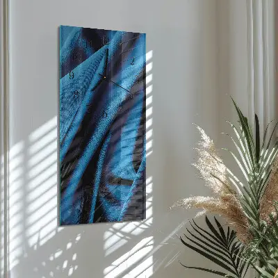 Horloge verticale en verre Matériel