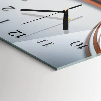 Horloge verticale en verre Modèle