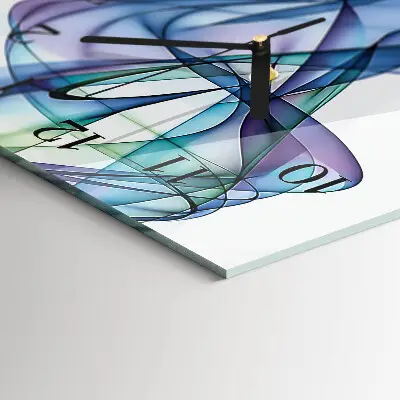 Horloge verticale en verre Modèle