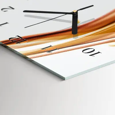 Horloge verticale en verre Patrouille