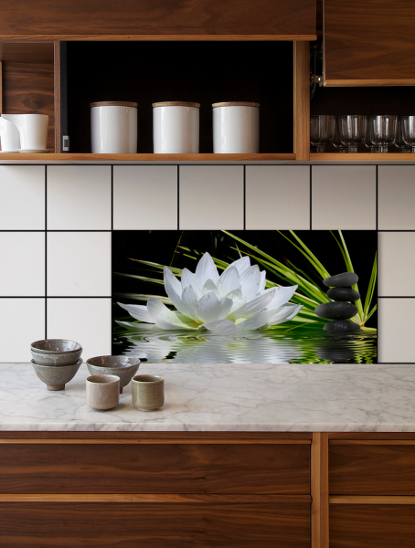 SPLASHBACKS EN ACRYLIQUE OU EN VERRE?