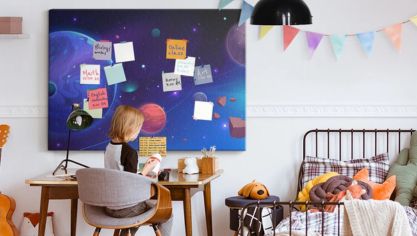 Des inspirations murales pour les chambres d'enfants qui stimulent l'imagination