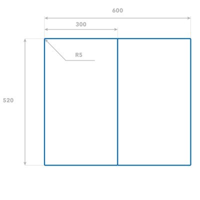 Dimensions du panneau de verre
