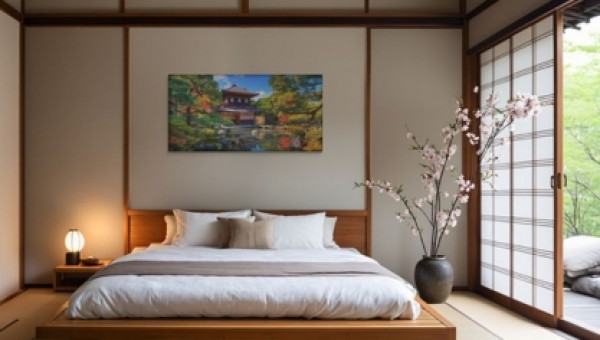 Comment décorer une chambre dans le style japonais - harmonie, simplicité et beauté de la nature