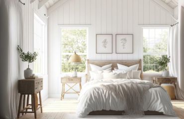 Une chambre à coucher confortable de style scandinave - comment la décorer ?