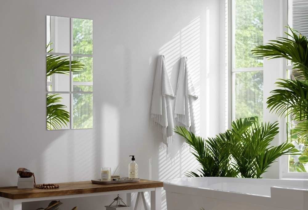 miroir pour une petite salle de bains
