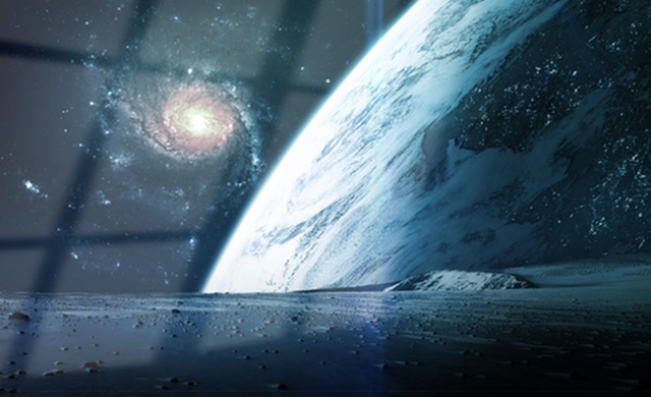 L’Univers et Science-Fiction - les décorations sur verre